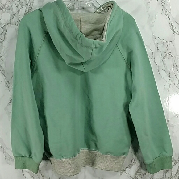 Green "Eiffel " hoodie.  Kids :) - Picture 5 of 5